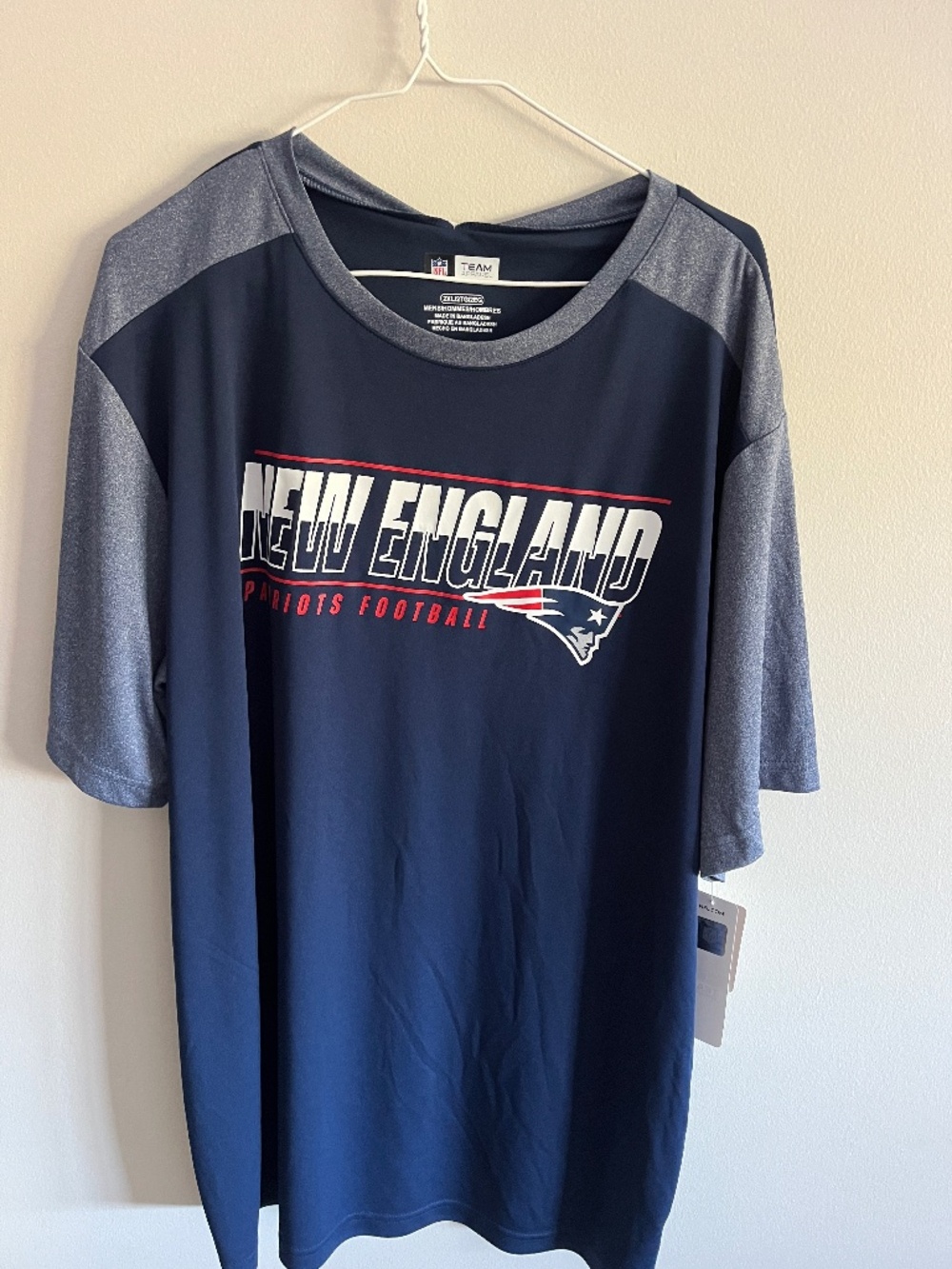 New England patriots shirt 2xl